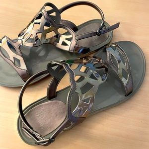 Stuart Weitzman sandals, size 7. Jellies